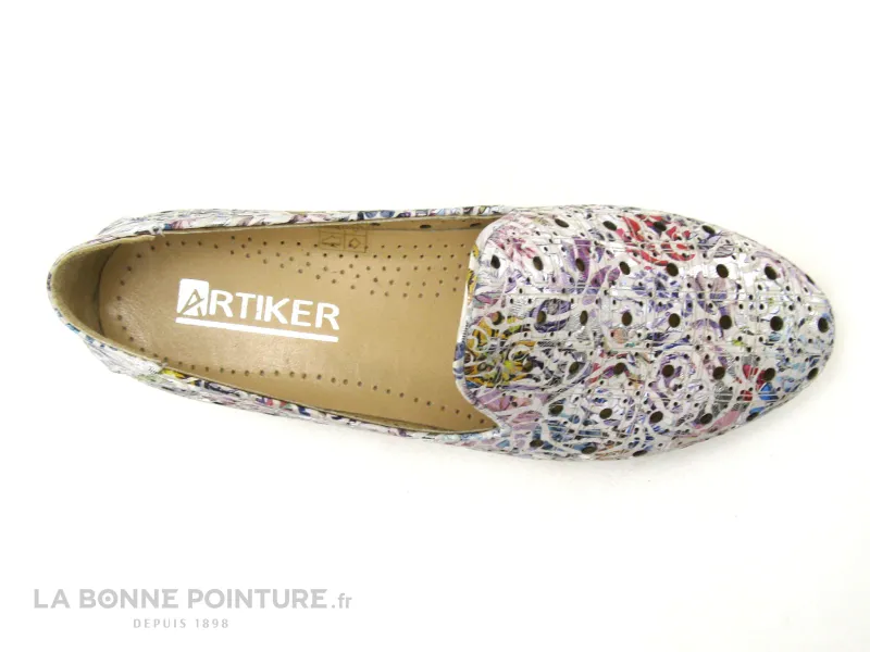 Achat chaussures Artiker Femme Chaussure aérée, vente Artiker 46C044 - Multicolore - Mocassin aere Femme