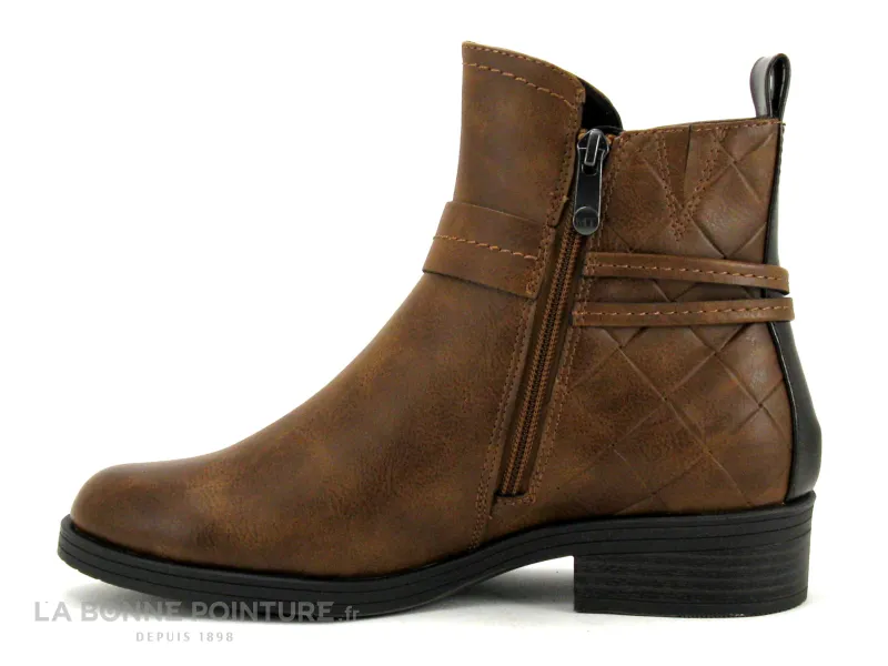 Achat chaussures Marco Tozzi Femme Boots, vente Marco Tozzi 2-25027-29 Chestnut comb - Boots Femme marron