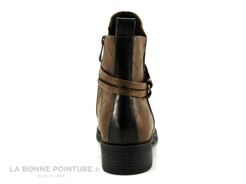 Achat chaussures Marco Tozzi Femme Boots, vente Marco Tozzi 2-25027-29 Chestnut comb - Boots Femme marron