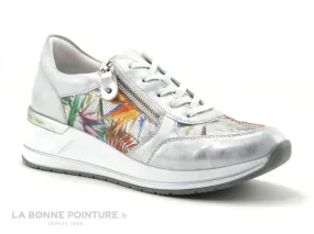 Achat chaussures Remonte Femme Basket, vente Remonte D3201-90 - Argent Multicolore - Tennis compensee