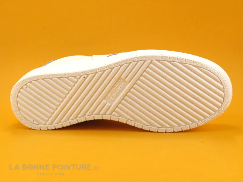 Achat chaussures Victoria Femme Basket, vente Victoria 129100 Blanc - Basket retro Femme cuir blanc