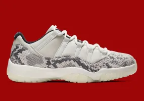 Air Jordan 11 Retro Low Snake Light Bone