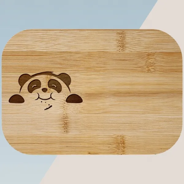 Boite à goûter à personnaliser pour enfant - Modèle Panda