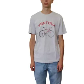 BONMOMENT T-shirt vélo à pois grey