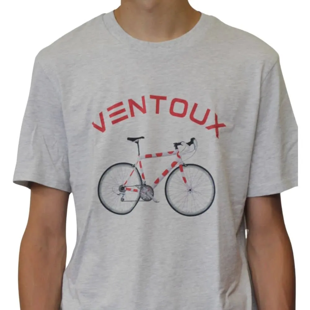 BONMOMENT T-shirt vélo à pois grey