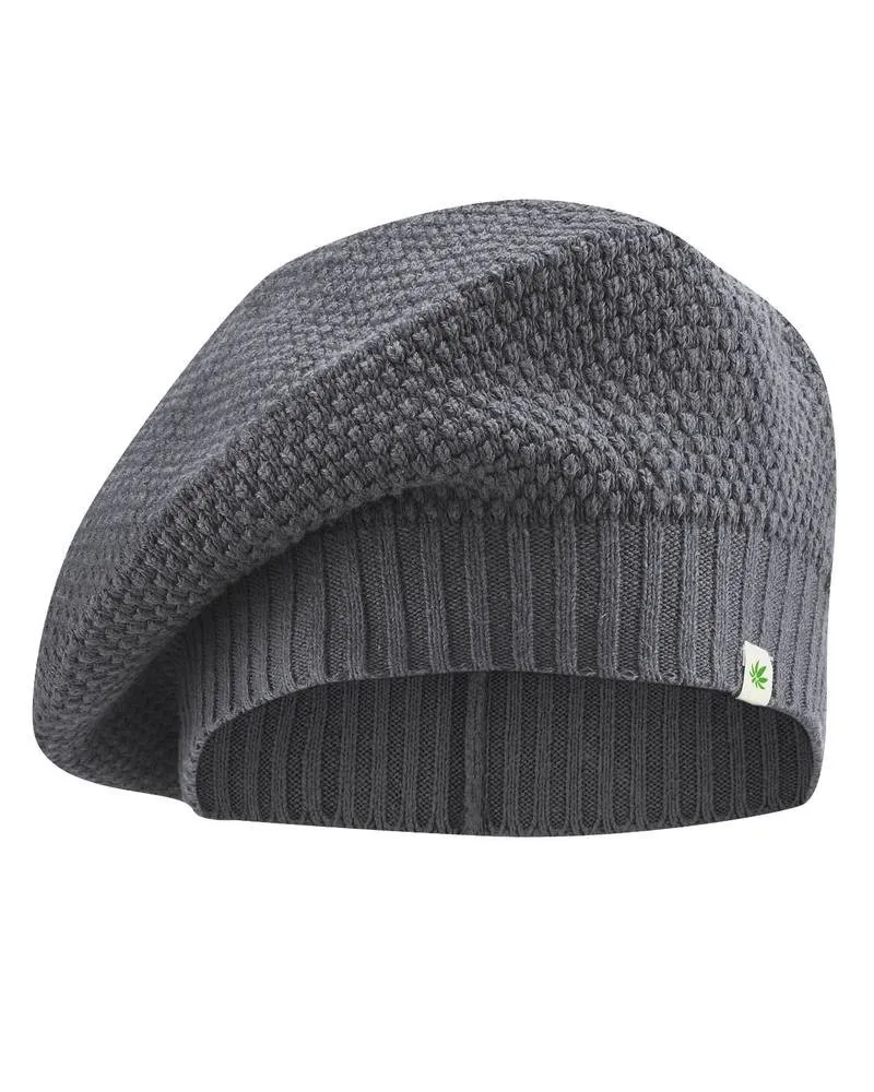 Bonnet béret tricoté