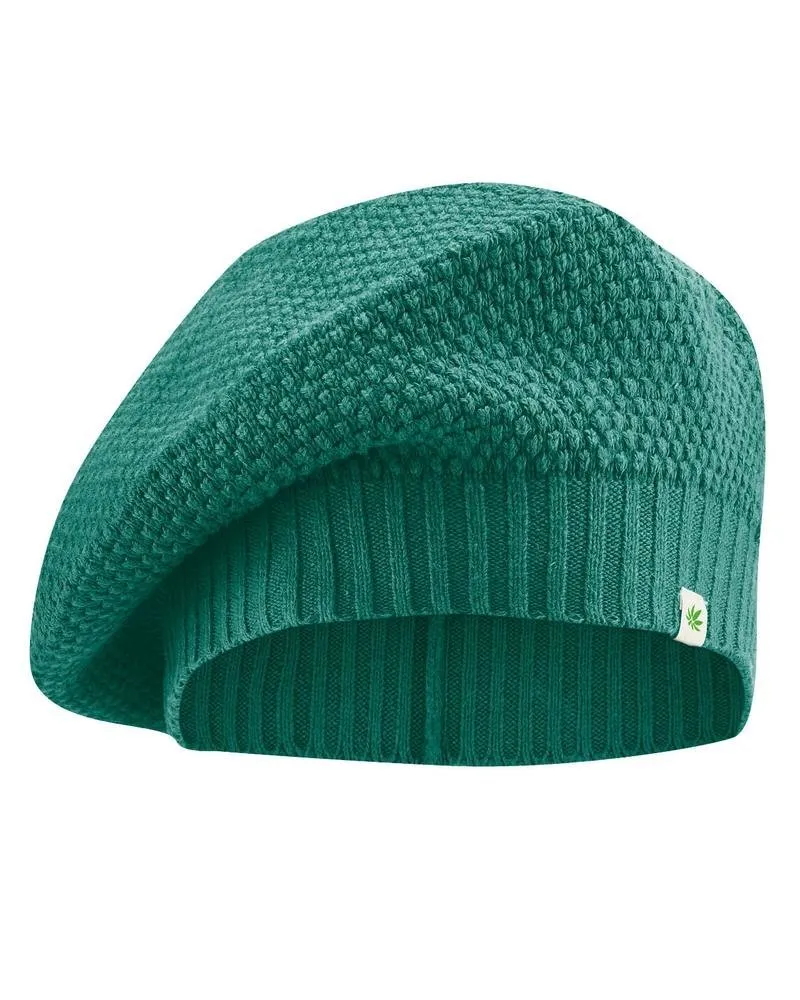 Bonnet béret tricoté