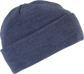 Bonnet tricoté adulte - KP031 - bleu heather 