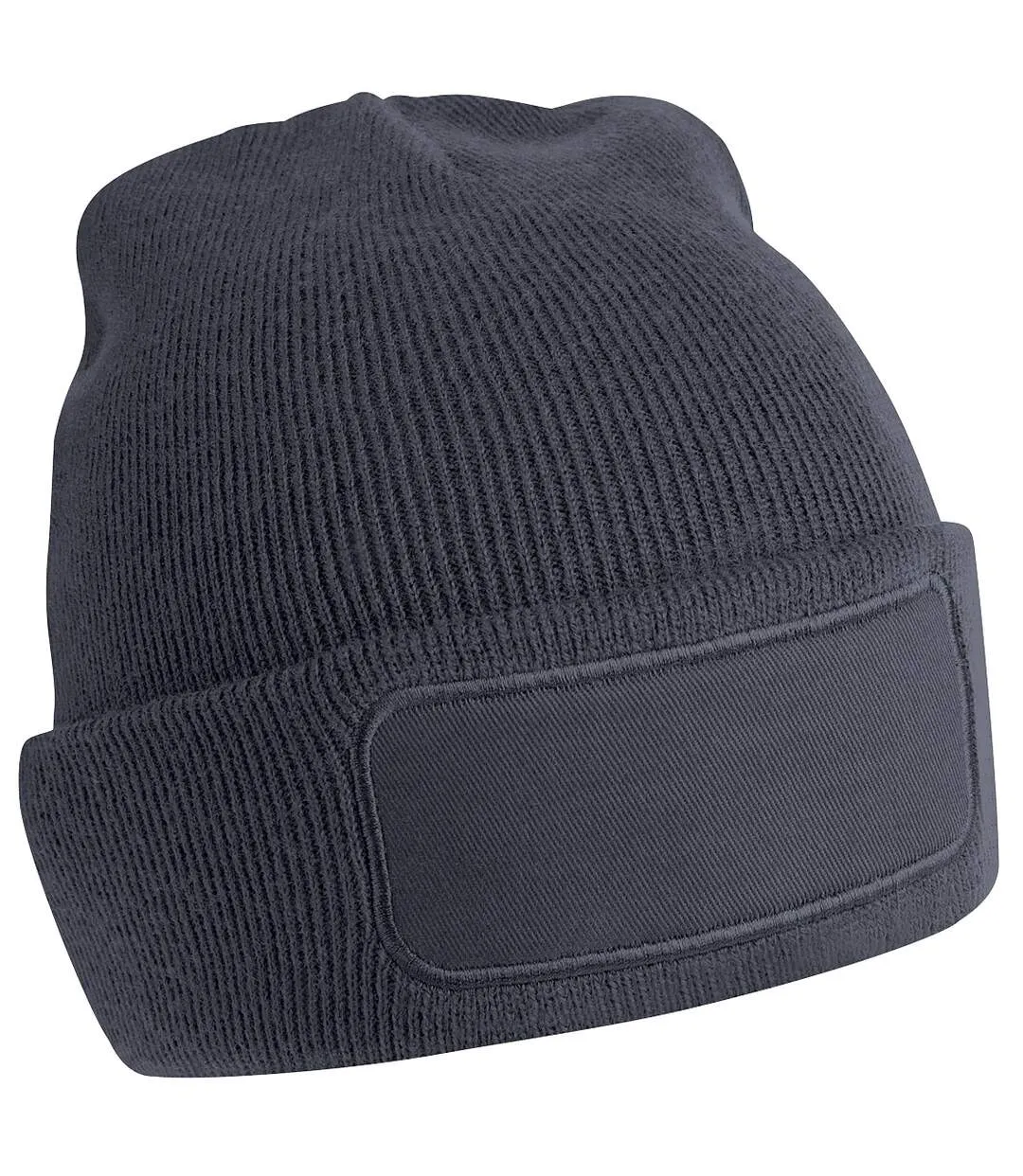 Bonnet tricoté homme gris graphite Beechfield