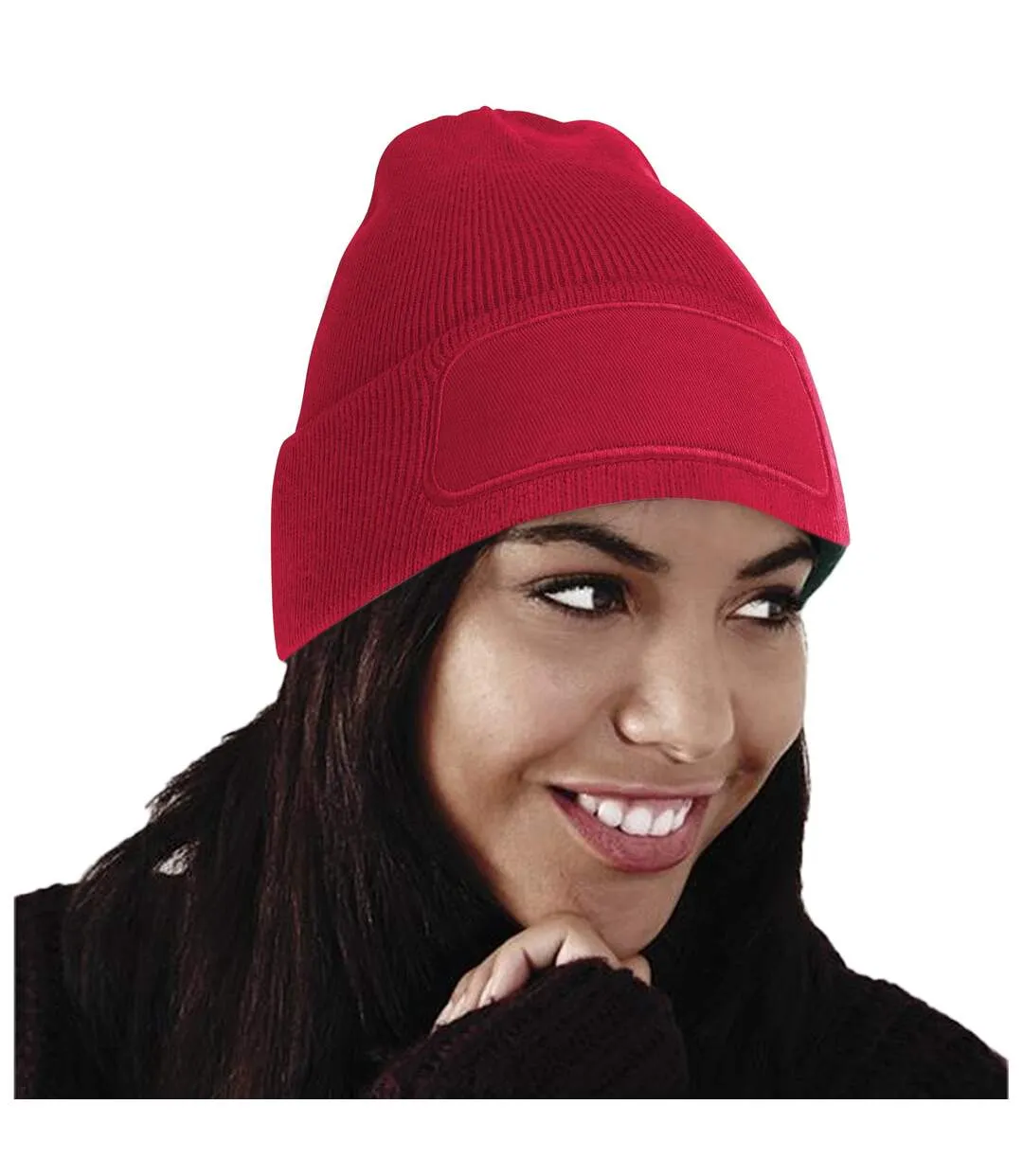 Bonnet tricoté homme rouge Beechfield