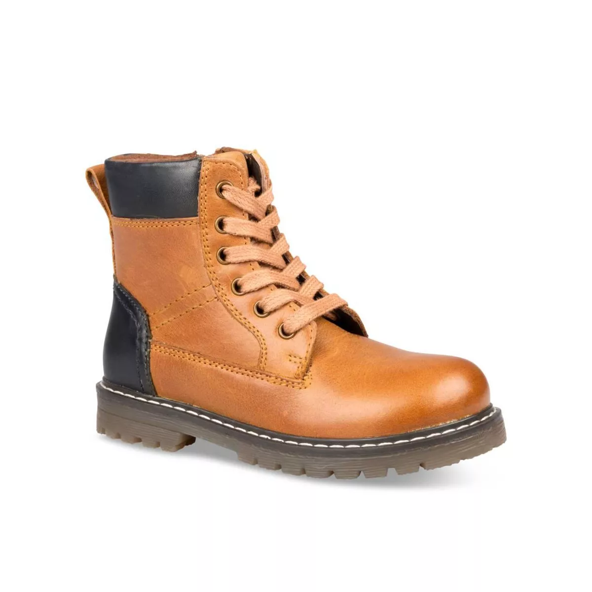 Bottines COGNAC CHARLIE & FRIENDS CUIR