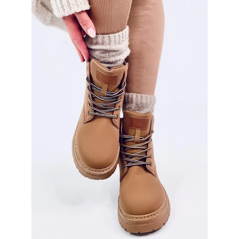 Bottines en bois femme Kellers Coffee brun