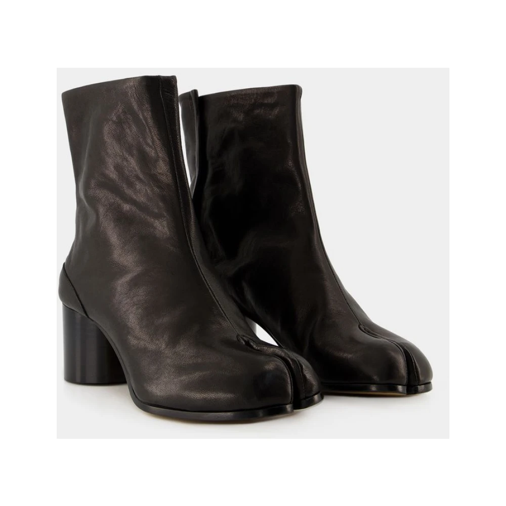 Bottines en Cuir Noir - Tabi H60