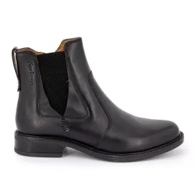 Bottines en Cuir Zippées Cheville élastique Femme PIERRE CARDIN à 