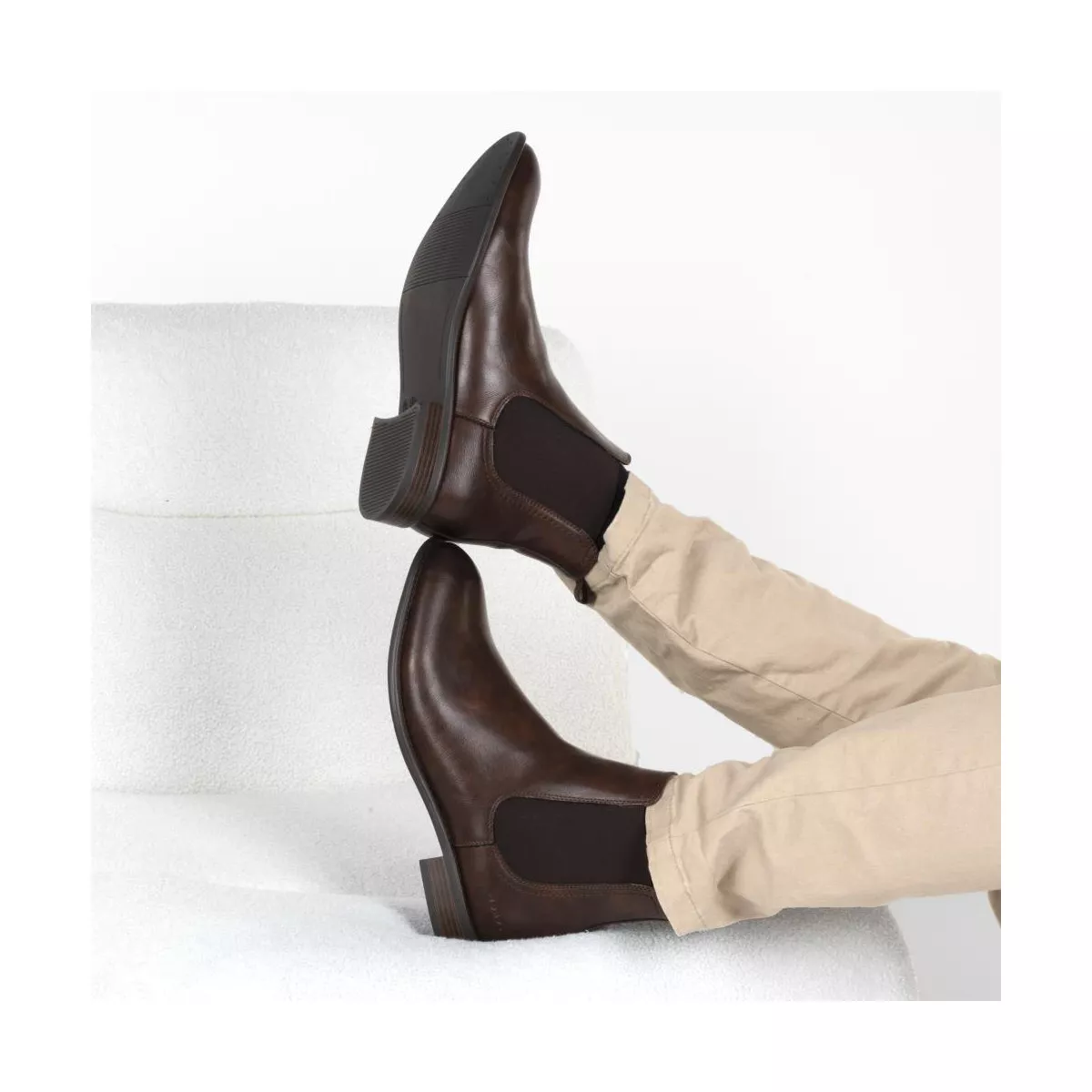 Bottines MARRON B-BLAKE