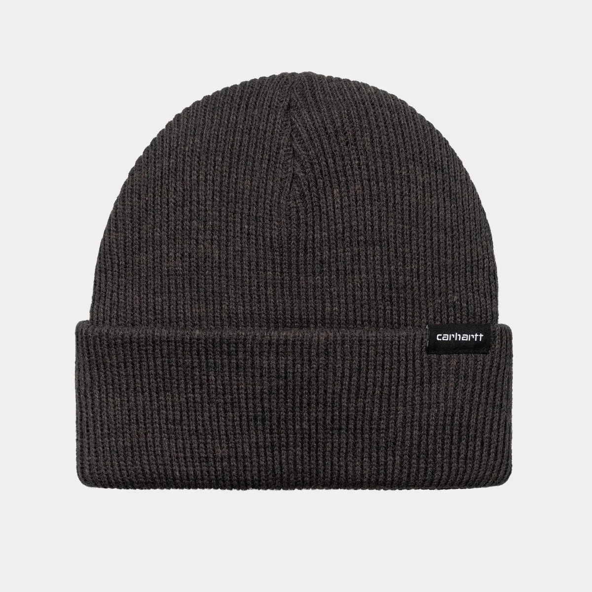 Carhartt - Bonnet côtelé Gordan gris béton