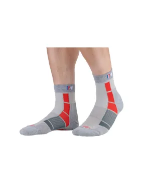 Chaussettes de Randonnée Techniques Monnet Mid Air Red