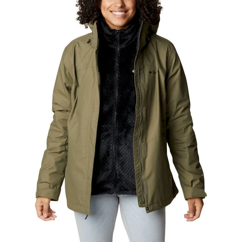 Columbia Bugaboo II Fleece Interchange Jacket - Veste 3 en 1 femme | Hardloop