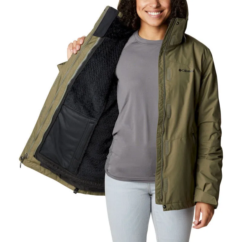 Columbia Bugaboo II Fleece Interchange Jacket - Veste 3 en 1 femme | Hardloop