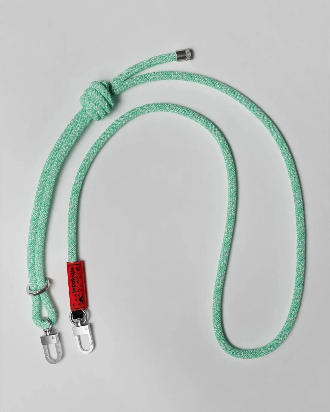 CORDON TELEPHONE / SACOCHE STRAPS 8.0MM SPEARMINT MELANGE - Topologie | Chez Maman Rouen