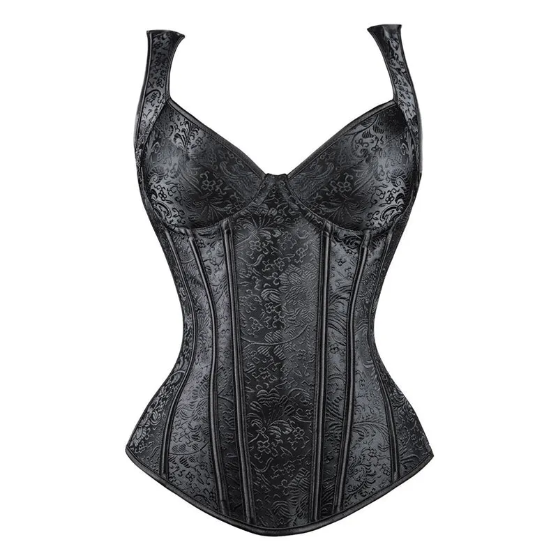 Corset Bustier Gothique Romantique - Dark Vibes