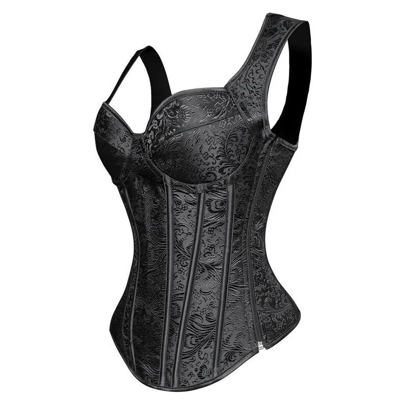 Corset Bustier Gothique Romantique - Dark Vibes