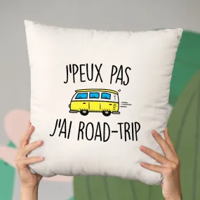 Coussin J'peux pas j'ai road-trip