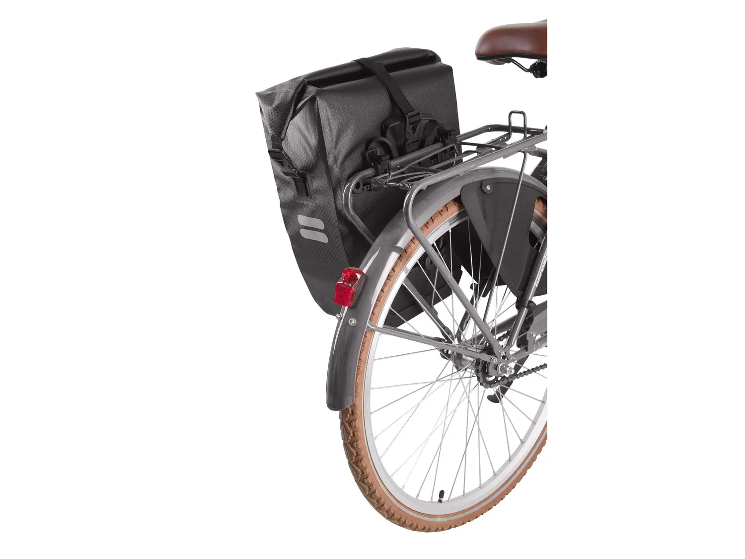 CRIVIT Sacoche de porte-bagages de vélo ou Sacoche de guidon de vélo, hydrofuge