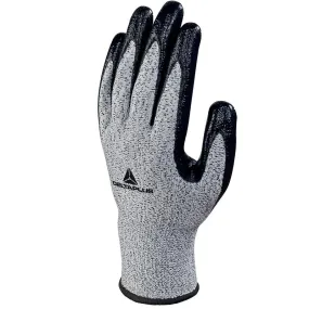 GANT Anti-Coupure NXB Jauge 13 Tricot Paume NITRILE ECONOCUT Vendu par 3 PAIRES DELTA PLUS