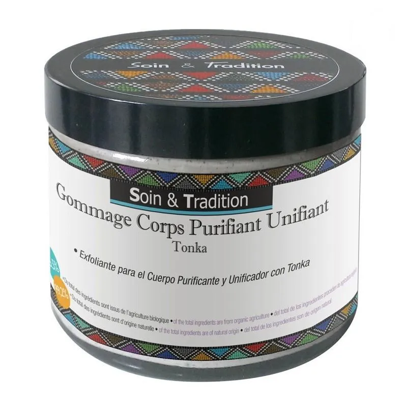 Gommage Corps Purifiant Unifiant au Tonka - Soin & Tradition