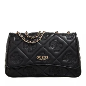 Guess Marieke Convertible Xbody Flap Black Logo | Sac à bandoulière