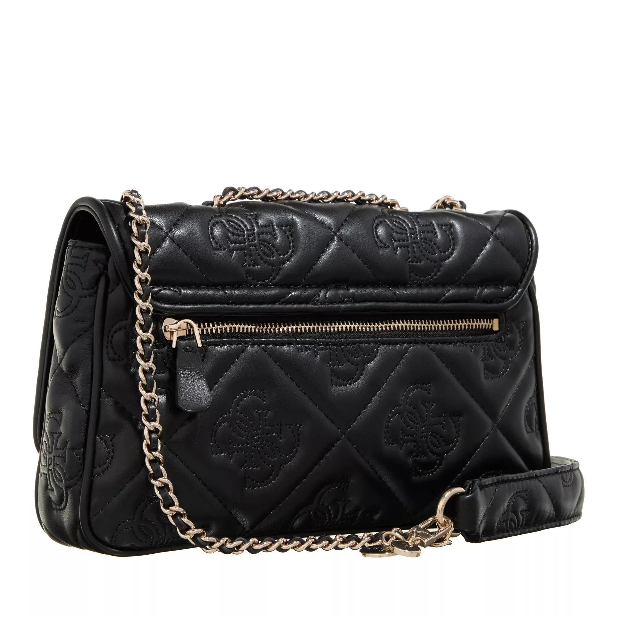 Guess Marieke Convertible Xbody Flap Black Logo | Sac à bandoulière