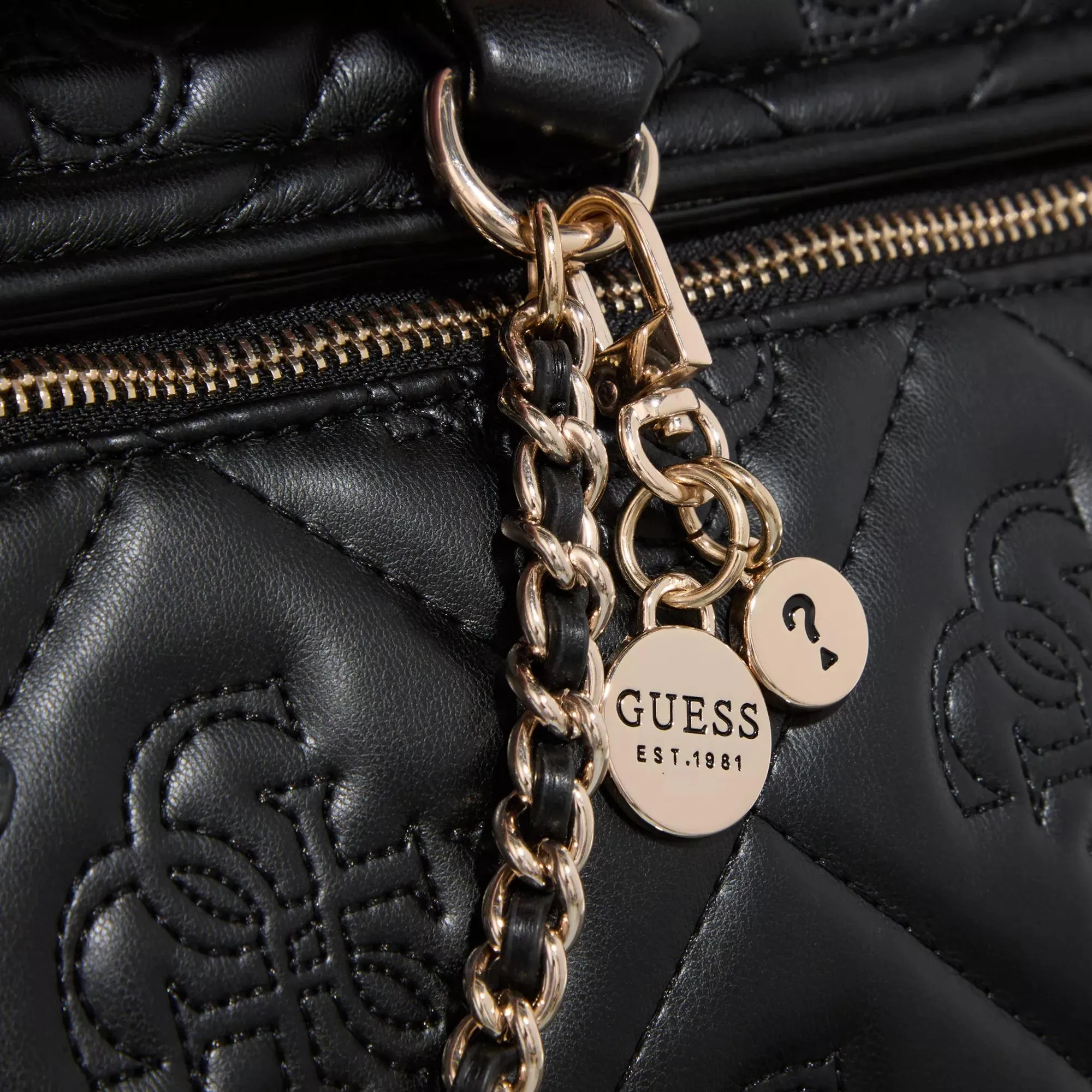 Guess Marieke Convertible Xbody Flap Black Logo | Sac à bandoulière