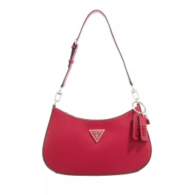 Guess Noelle Top Zip Shoulder Bag Red | Sac à bandoulière