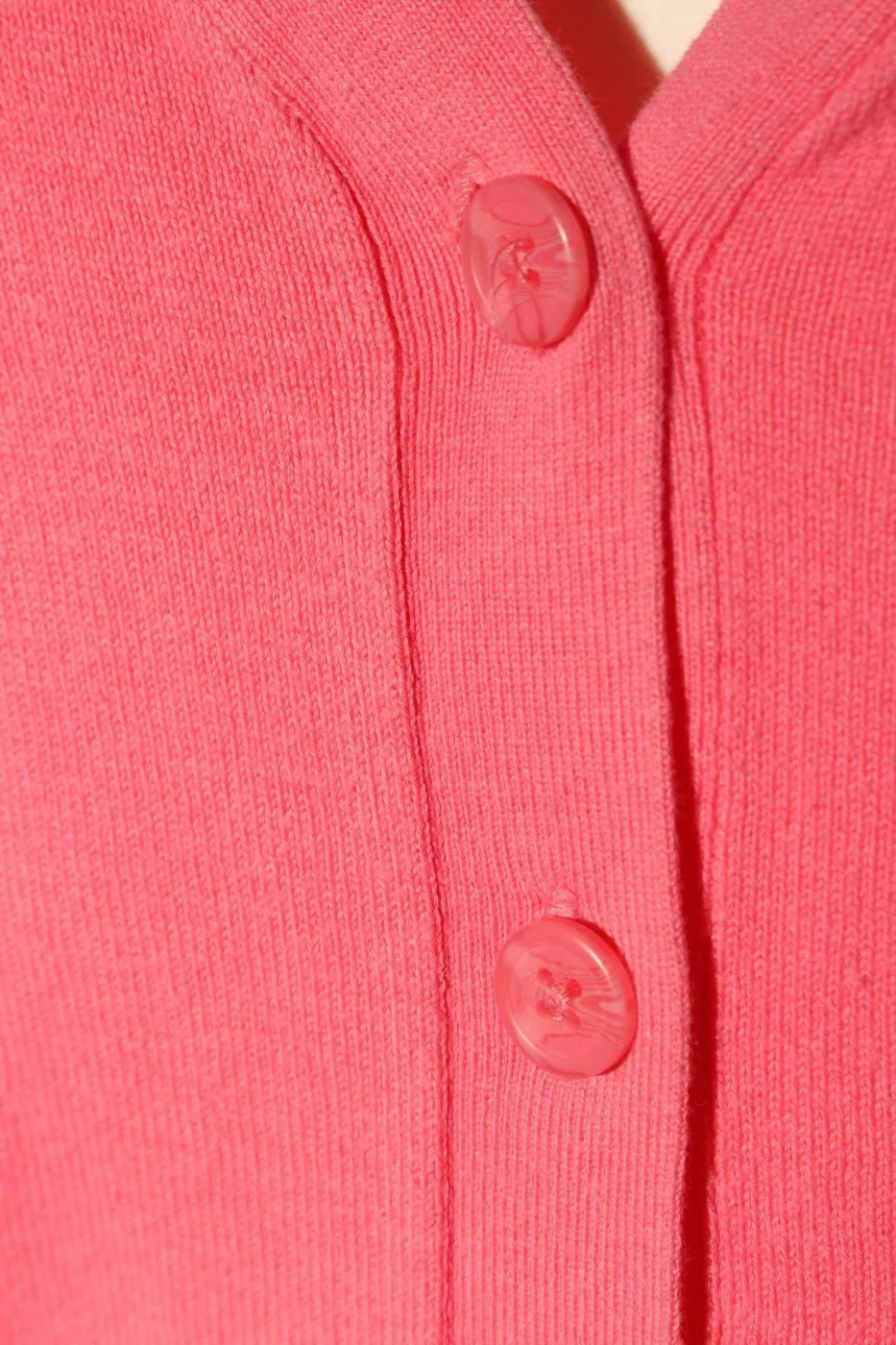 H&M Pull tricoté rose torsades style décontracté