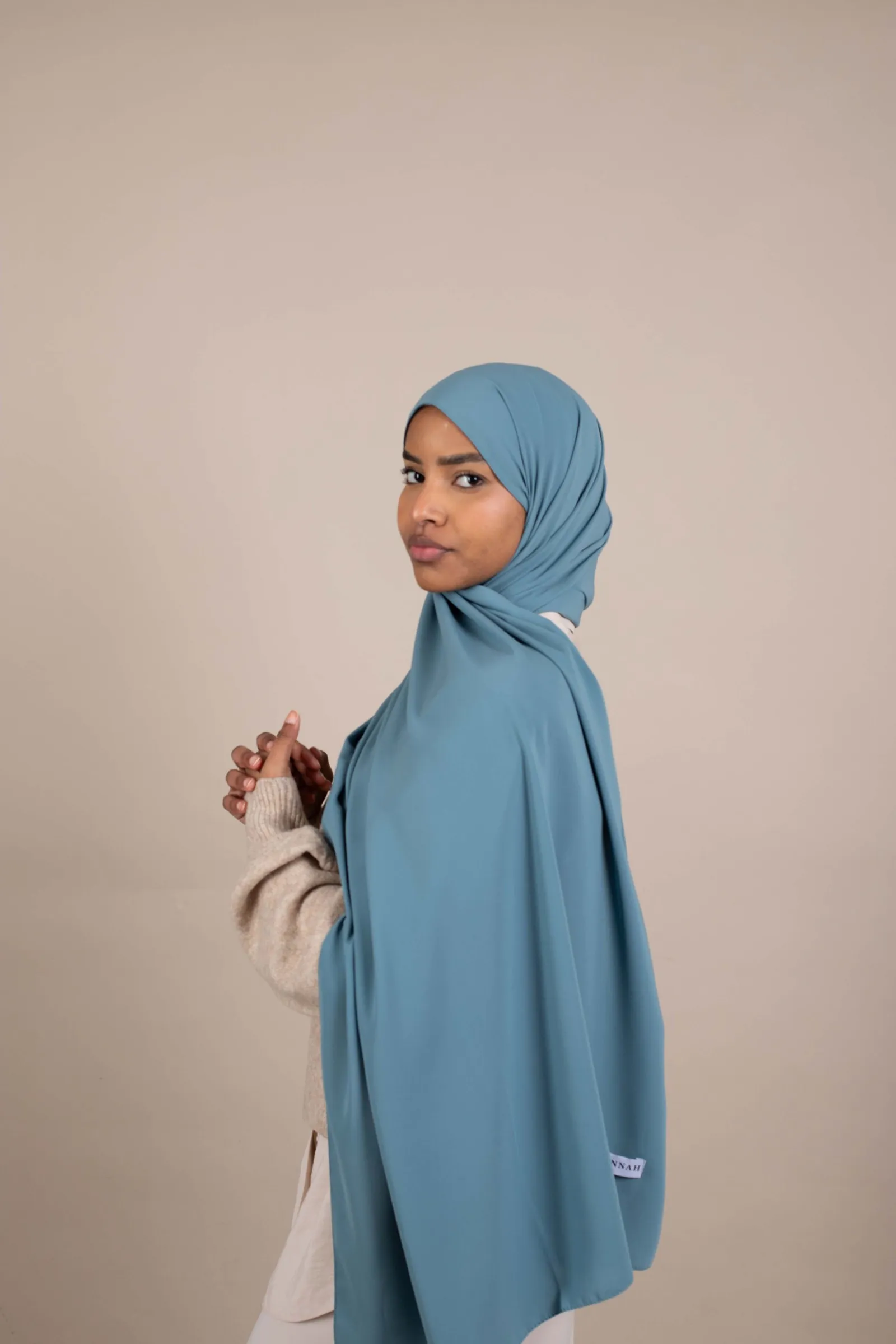 Hijab en soie de medine pas cher pour femme voilée