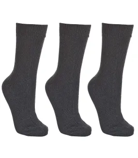 Intense chaussettes de randonnée lot de 3 paires homme noir Trespass