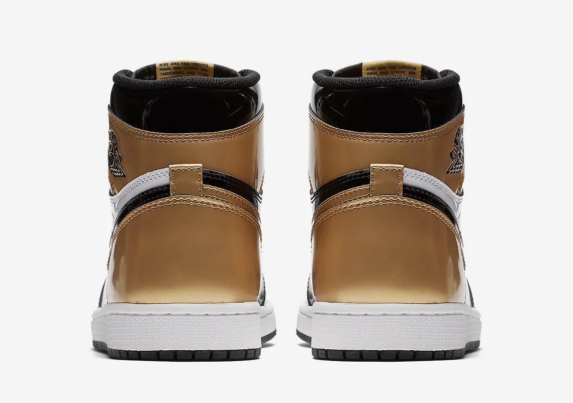 Jordan 1 Retro High NRG Patent Gold Toe