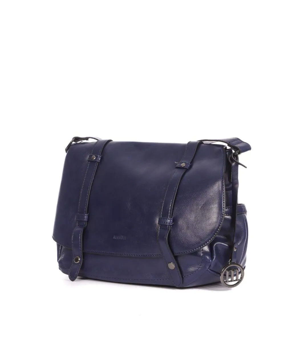 Sac bandoulière Bleu femme Manoukian Dina