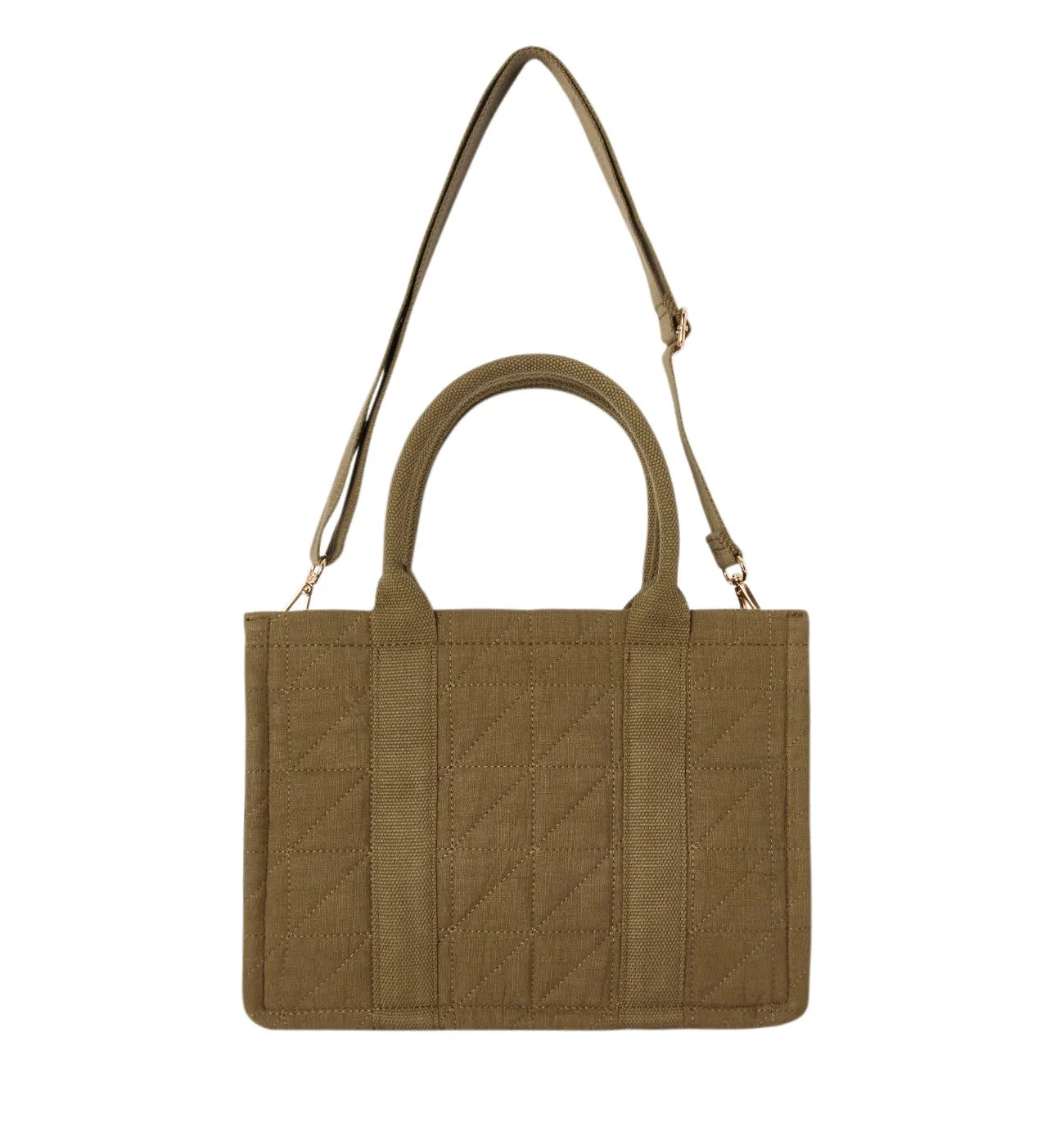 Sac bandoulière en tissu Femme - Kaki