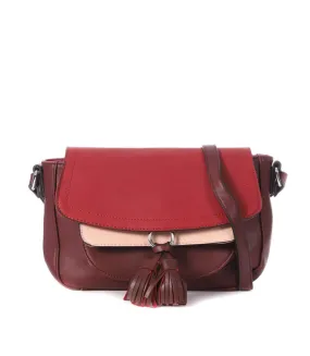 Sac bandoulière Rouge Femme Georges Rech Sixitine