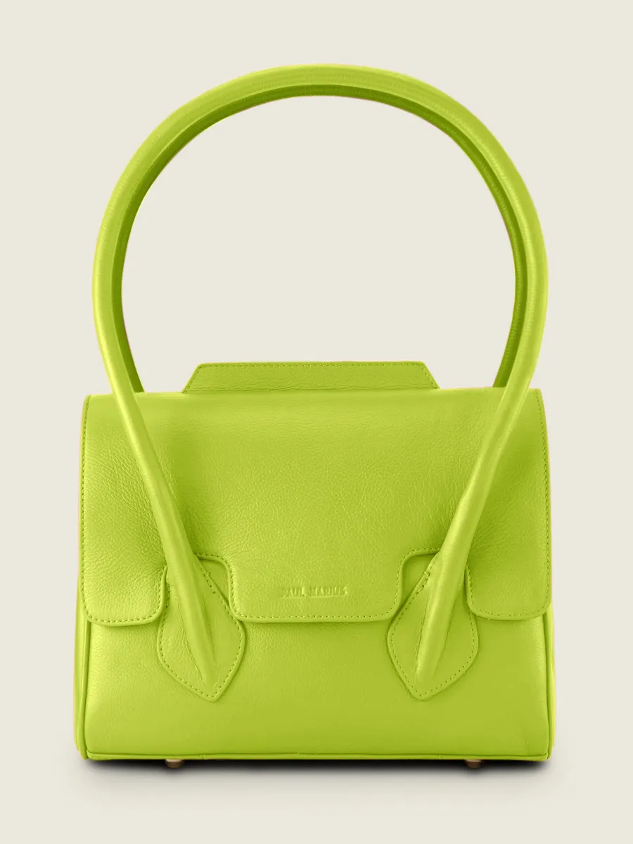 SAC À MAIN CUIR VERT FEMME Colette S Sorbet - Pomme