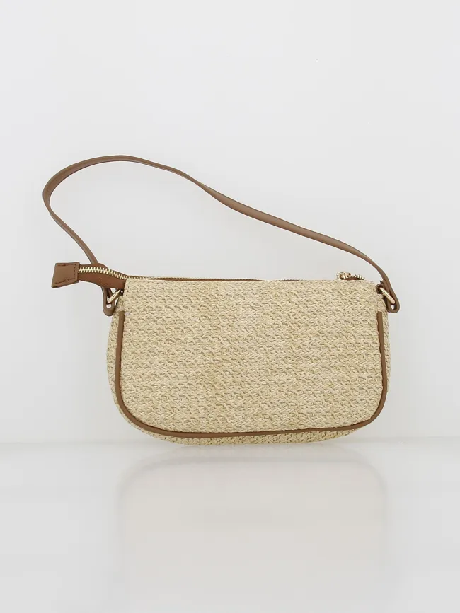 Sac à main bandoulière macy beige marron femme - Tiffosi | wimod