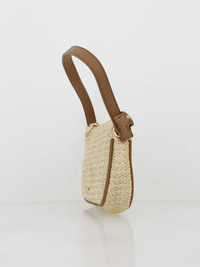 Sac à main bandoulière macy beige marron femme - Tiffosi | wimod