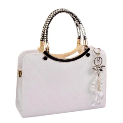 Sac à main femme double porté Luna Benna Blanc