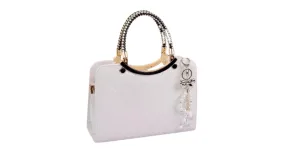 Sac à main femme double porté Luna Benna Blanc