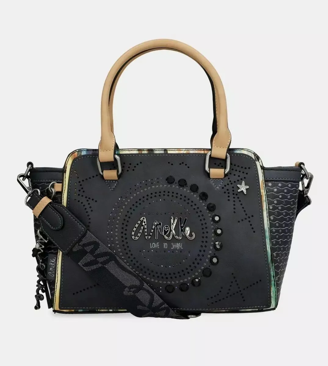 Sac à main noir Anekke pour femme