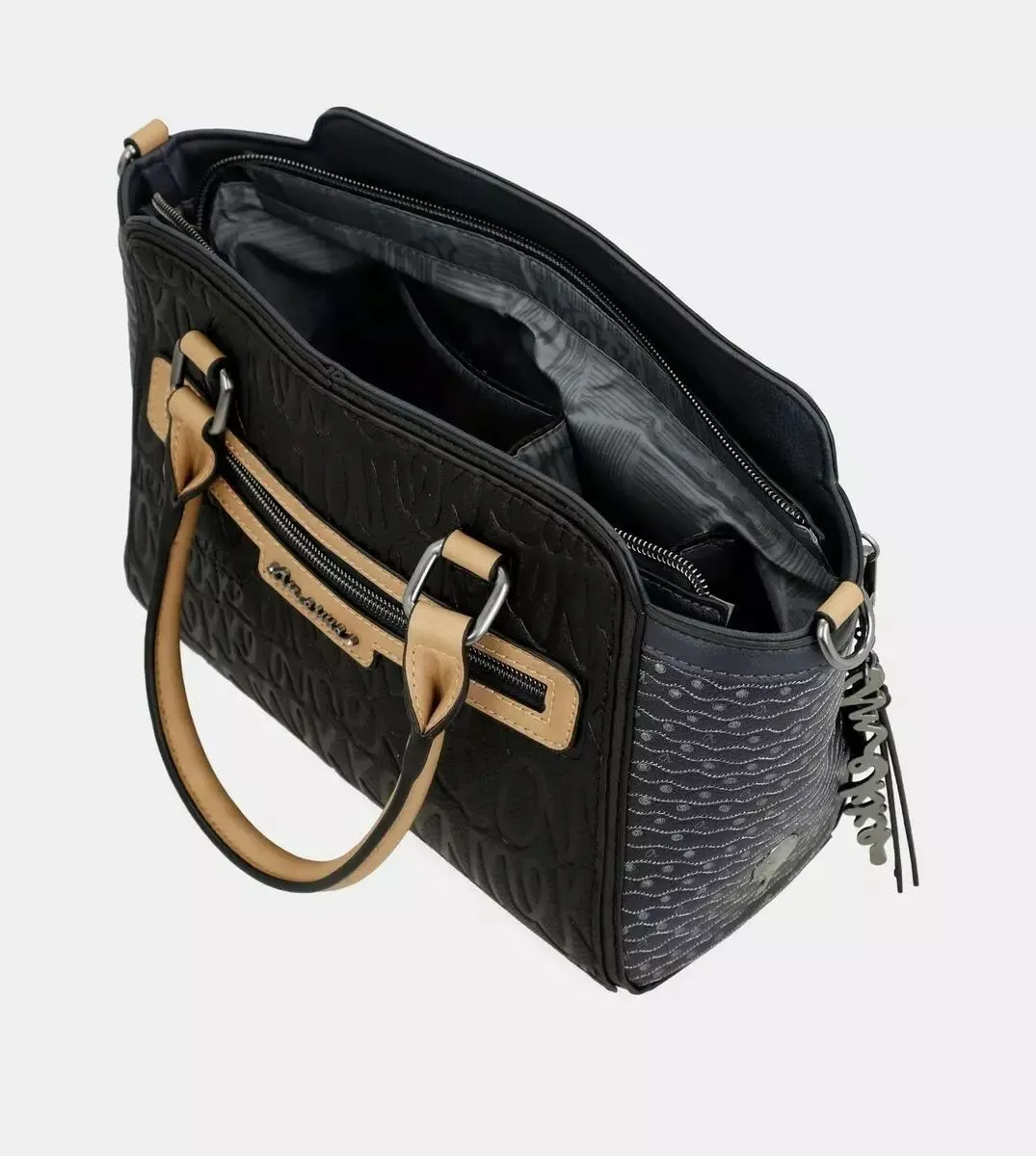 Sac à main noir Anekke pour femme