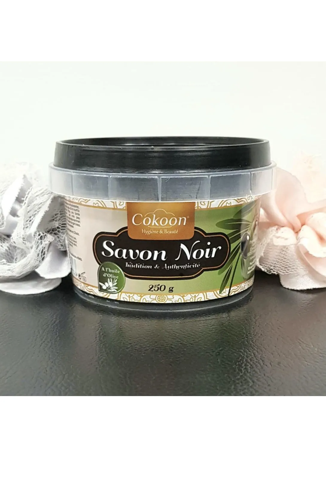 SAVON NOIR NATUREL A L'HUILE D'OLIVE