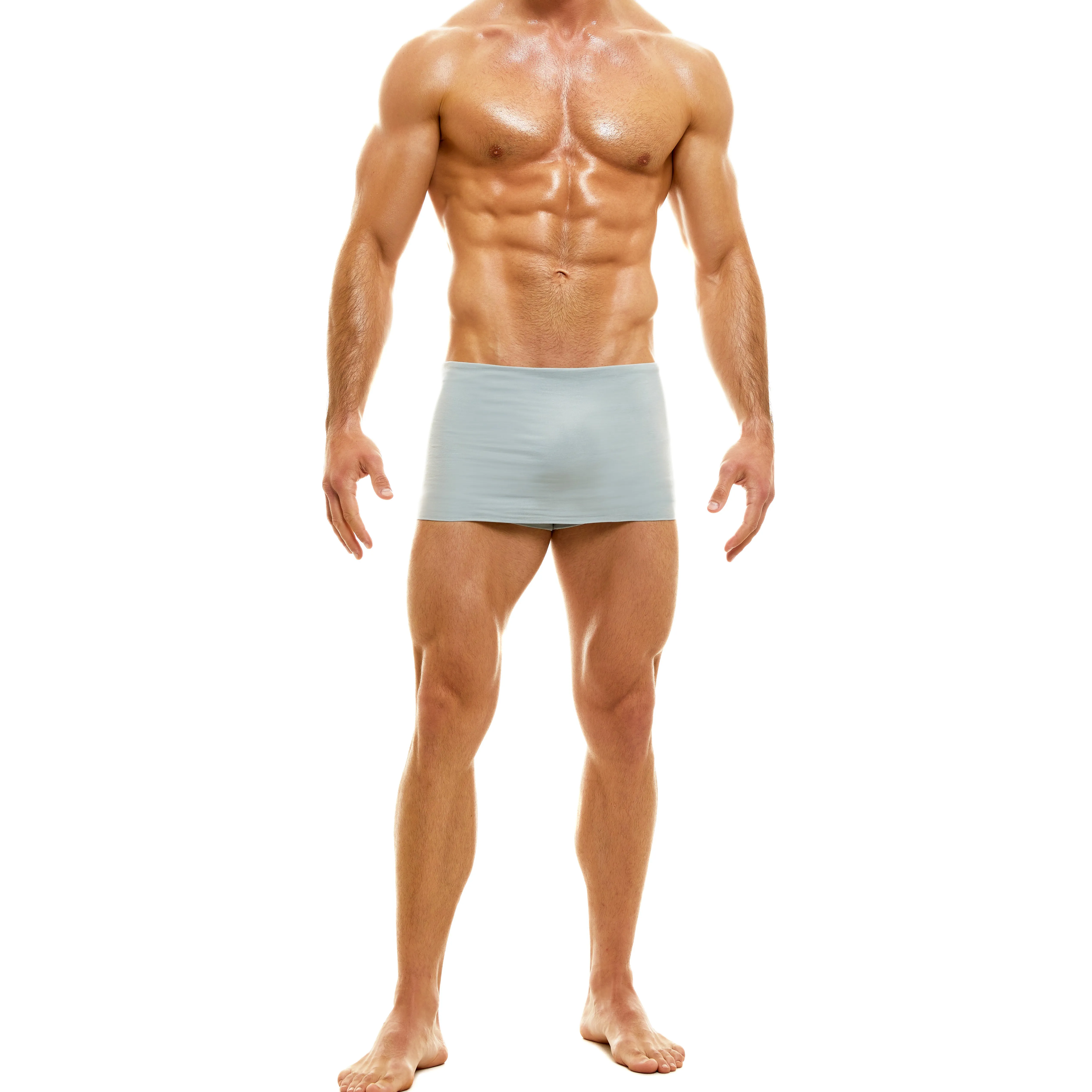 Short Shape L.A. Prayer - gris - Modus Vivendi : vente shorty boxer...